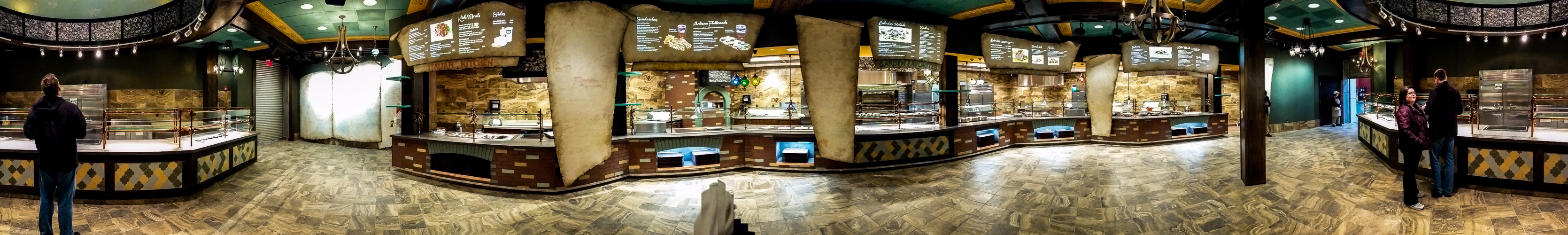 Marco Polo's Marketplace Interior Panorama