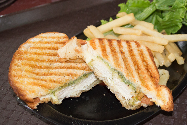 Marco Polo's Marketplace Pesto Chicken Panini