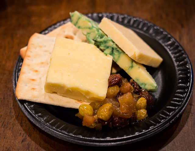 Busch Gardens Williamsburg Food and Wine Festival 2016 Irish Cheese Sampling