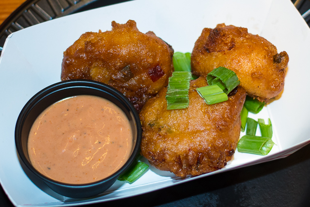 Busch Gardens Williamsburg Food and Wine Festival 2016 Gamba Fritters